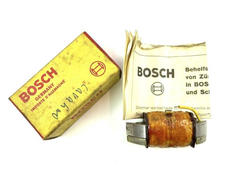 NSU Quickly + Cavalino Zündspule 50mm von BOSCH Original Ersatzteil Altbestand von Bosch