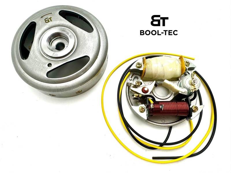 Zündung 85mm passend für Zündapp Combimot KM48 und Combinette 423 Lichtmaschine von BOOL-tec