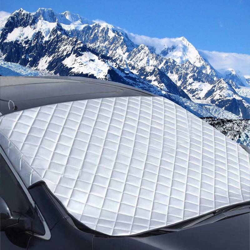 BOOSHMall Frontscheibenabdeckung, Ultra-Dick Scheibenabdeckung Auto, Windschutzscheiben Abdeckung Winter, Sonnenschutz Auto FüR Die Gegen Schnee, EIS, Frost, Staub, 150 * 100 von BOOSHMall