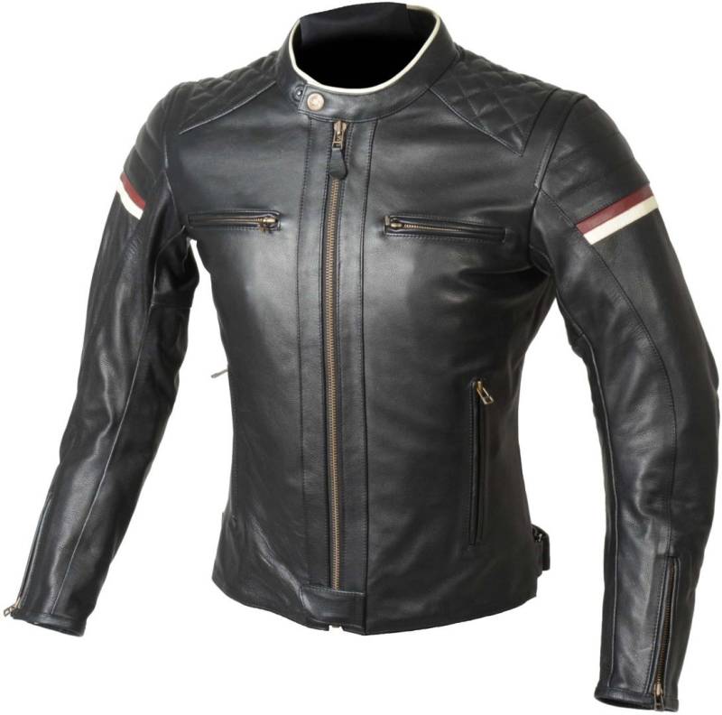 BOOSTER TOP Lederjacke schwarz L von BOOSTER