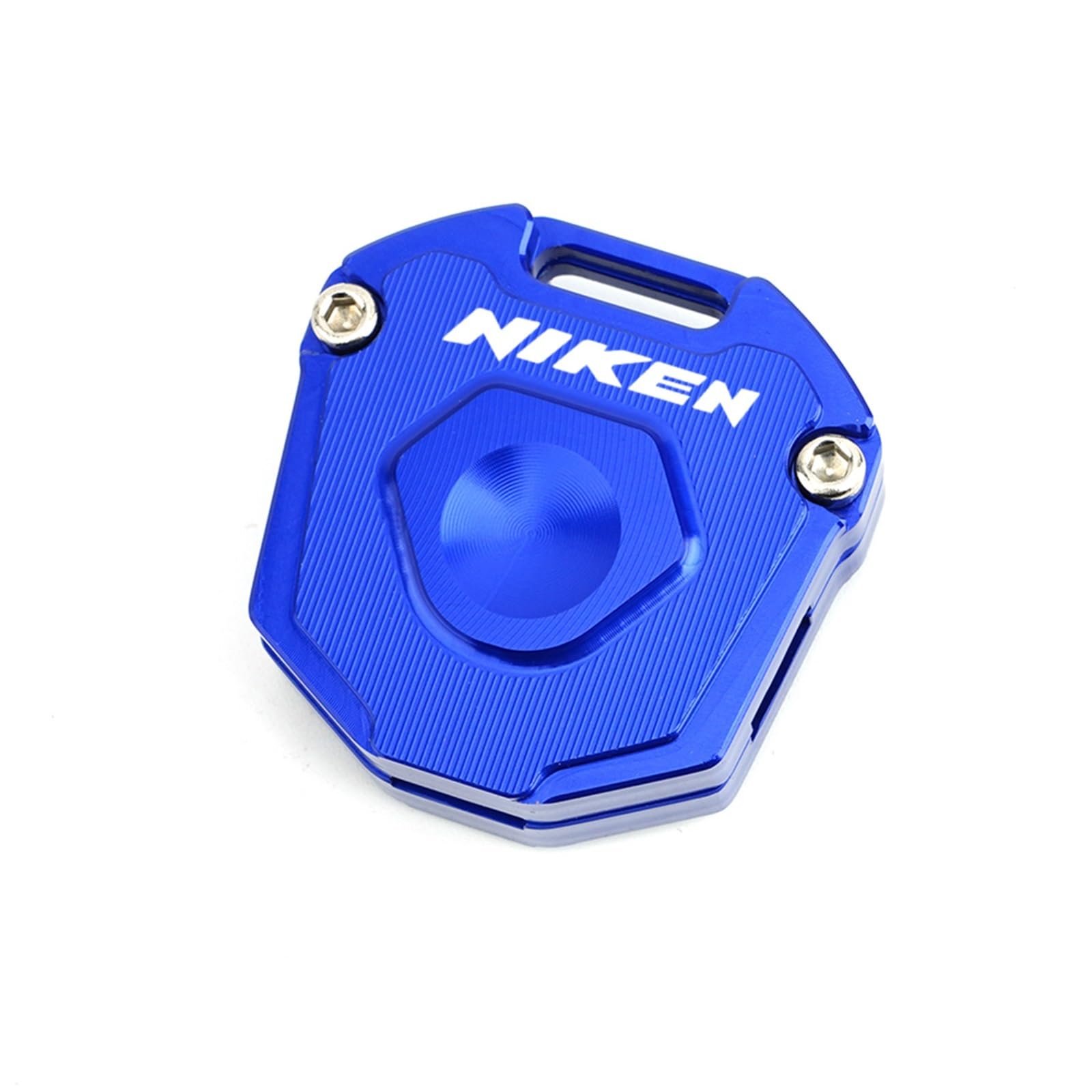 Motorradschlüssel Zubehör Dekoration Schlüsselabdeckung Für Yamaha NIKEN Niken CNC Aluminiumlegierung Schlüsselschutz (Farbe : BLAU) von BORATO