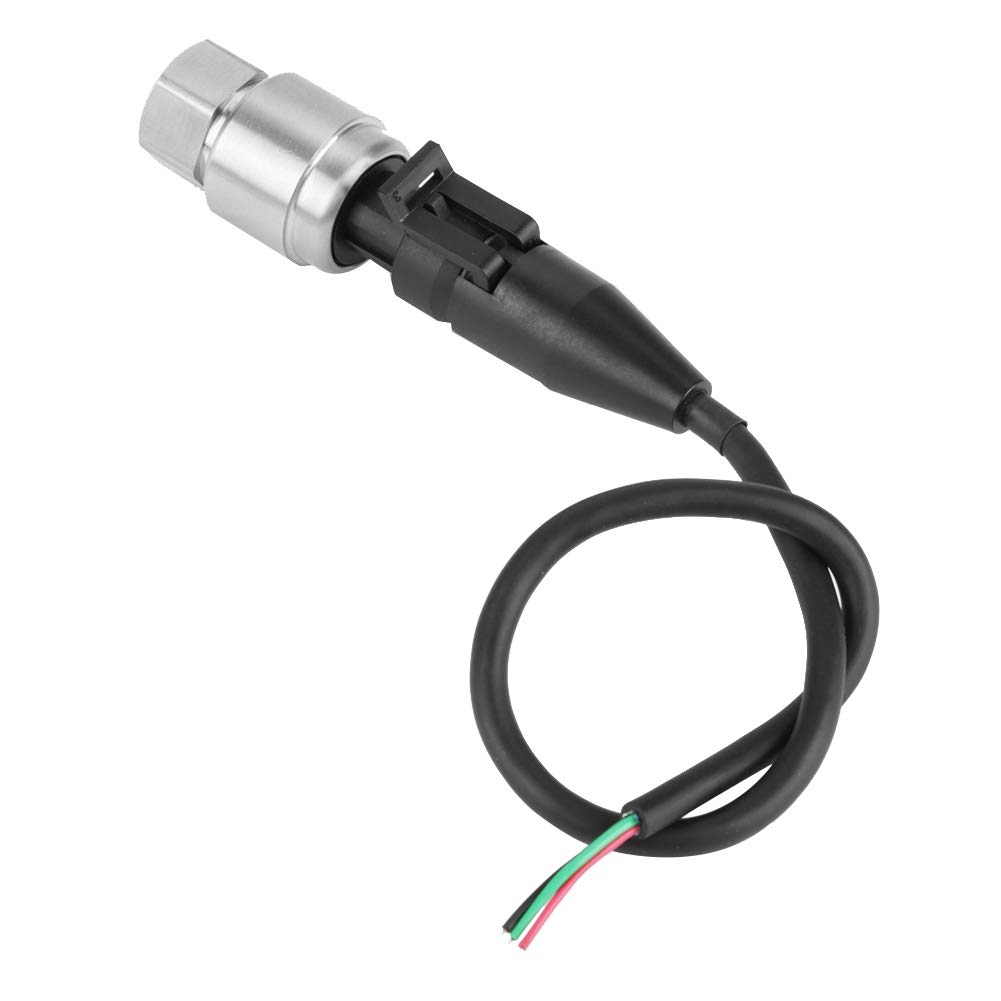 Drucksensor, G1/4" 5V Ausgang Analog Sensor Überspannungsschutz Funktion Edelstahl Drucksensor für Wasser Luft Gas Heizöl Diesel(30PSI) von BORDSTRACT