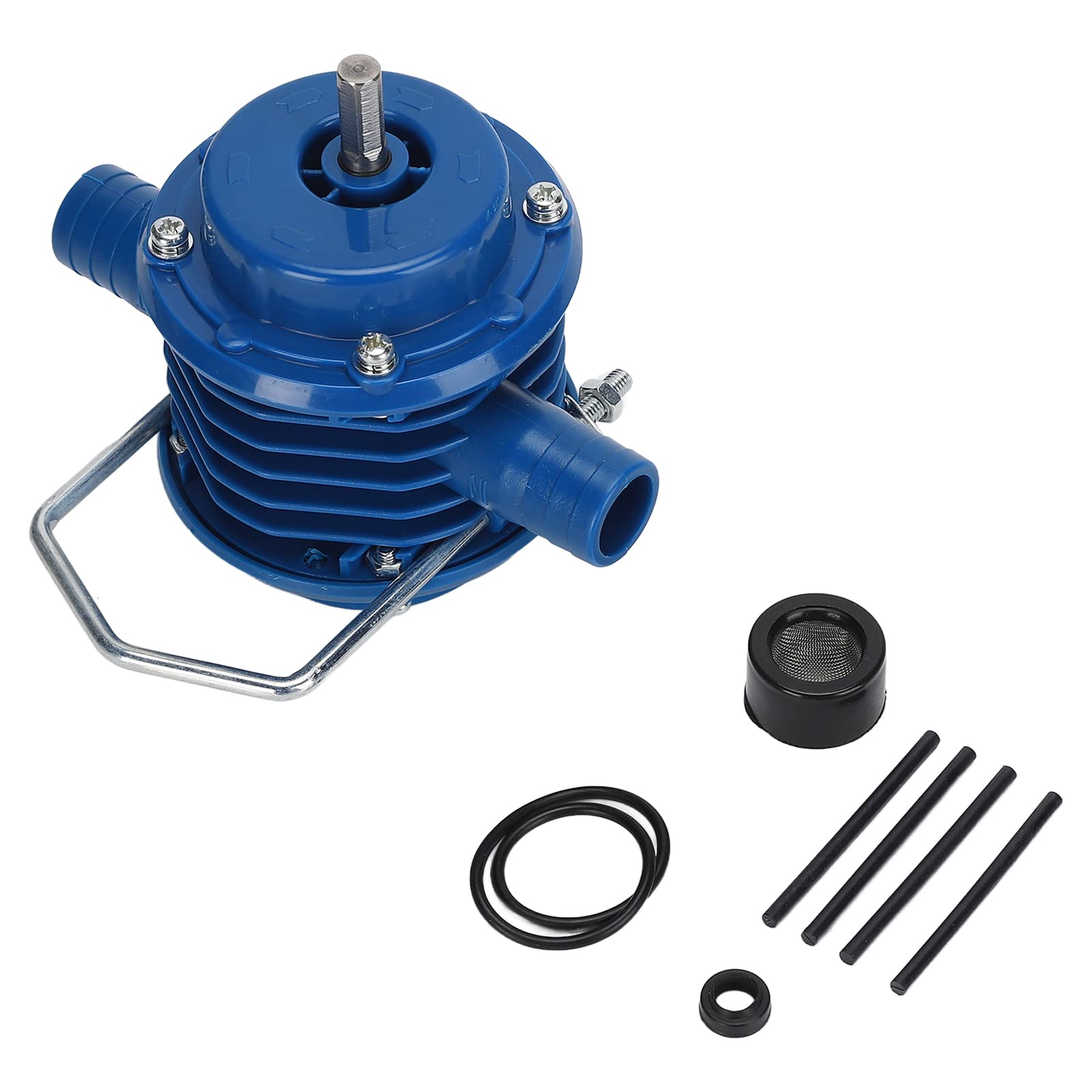 Handbohrer Wasserpumpen Kit, Tragbare Selbstansaugende Angetriebene Pumpe Zentrifugal Rohrpumpen, Mikro Haushalts Wasserpumpe Bohrpumpe mit Dichtung, Filter, Dichtung, O Ring von BORDSTRACT