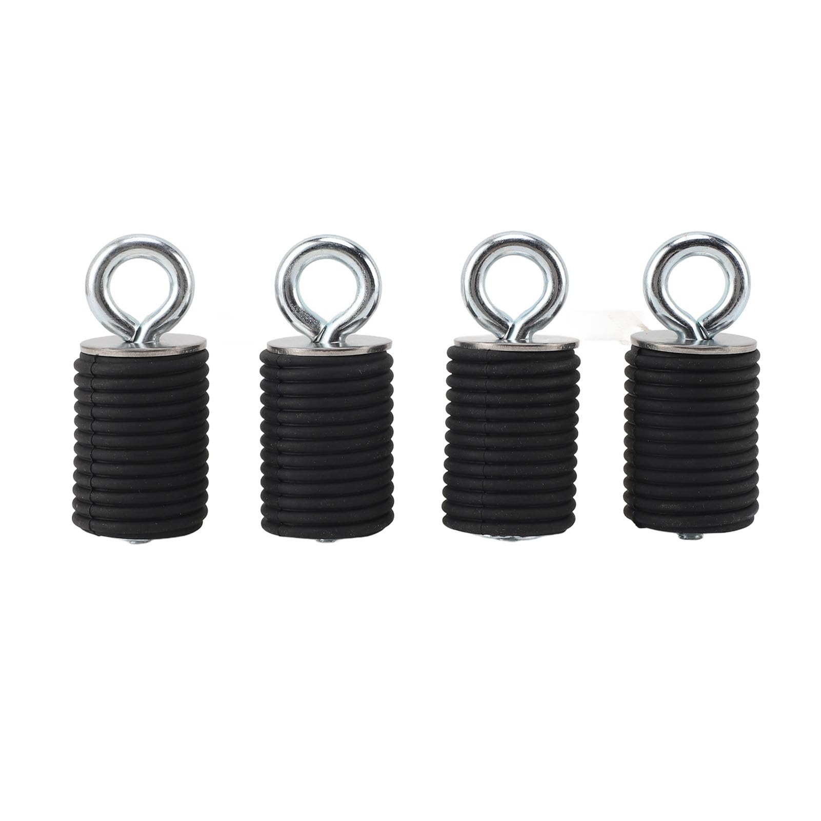 BOROCO 4PCS ATV Lock Ride Tie Down, Anker 1,45 Zoll Gummi Edelstahl UTV Anker Ersatz Für Polaris Ranger von BOROCO