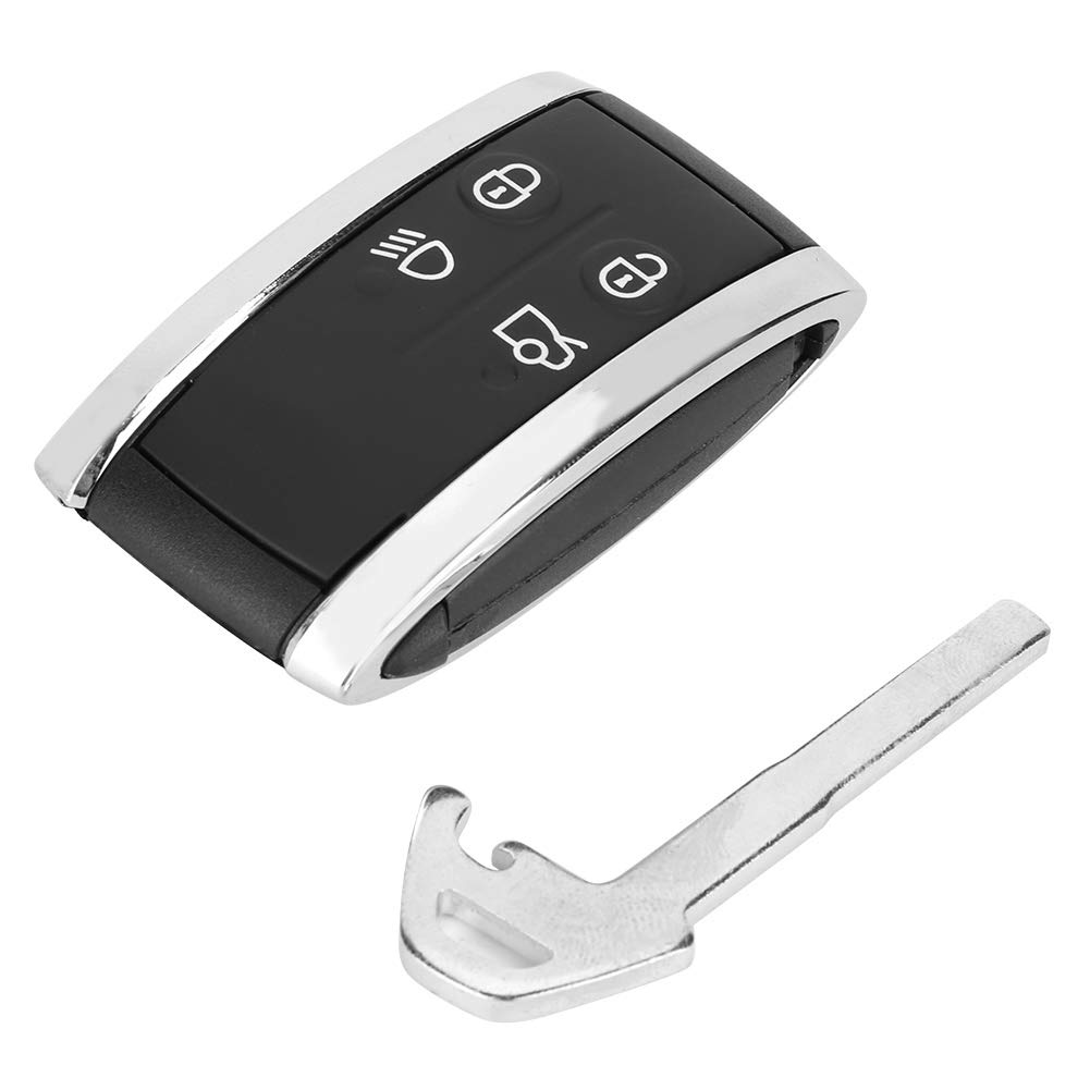 BOROCO Autoschlüssel Hülle, 5 Tasten Gehäuse der Fernbedienung Typ Messer, Auto Schlüsselgehäuse ,Autoschlüssel Shell Cover Fob Case mit Schraube für Jaguar XF XK XKR X-Type S-Type von BOROCO