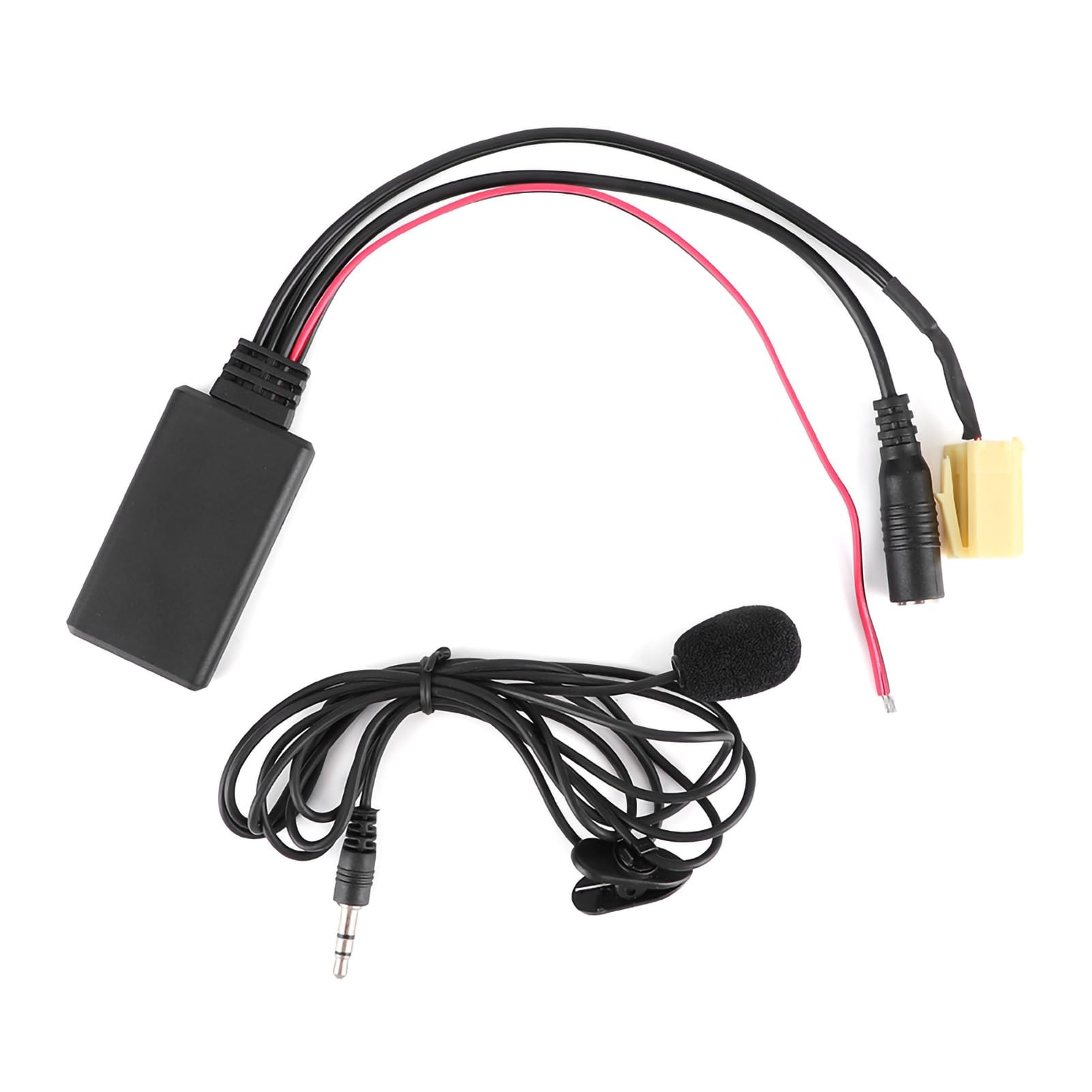 BOROCO Bluetooth-Audiokabel, 59,1 Zoll Bluetooth-Radio-Audiokabel Freisprech-Auto-AUX-Adapter Mit Mikrofon Passend Für Alfa Romeo 159 von BOROCO