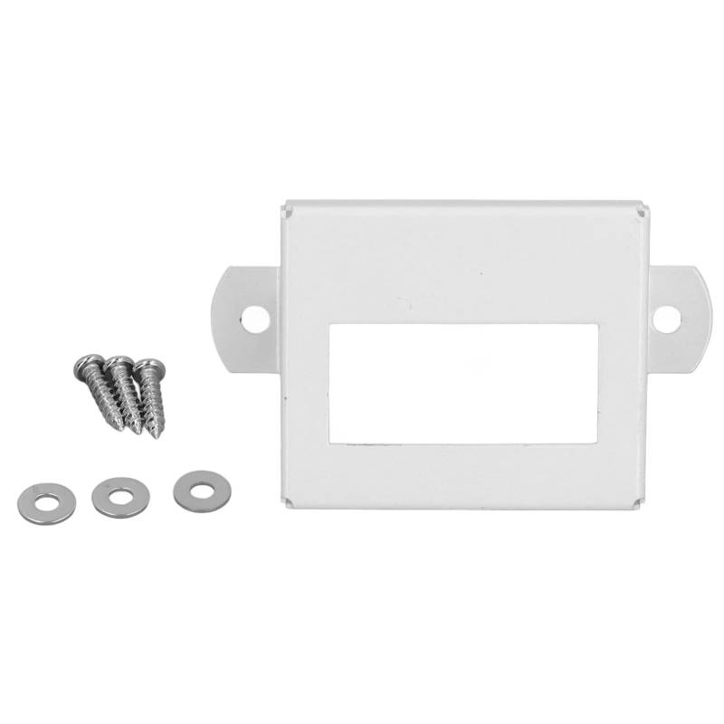 BOROCO Frontsensor-Schutzabdeckung, Diebstahlschutz, Stahl, Rostfrei, Robust, Lange Lebensdauer, für CR V 2017 Bis 2022 (Weiß) von BOROCO