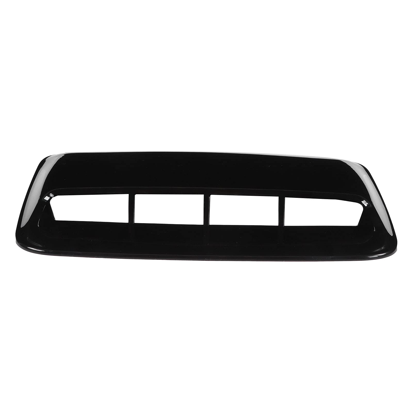 BOROCO Hood Scoop Cover Universal für Automobilmodifikationsersatz -Renovierung (Glänzend schwarz) von BOROCO