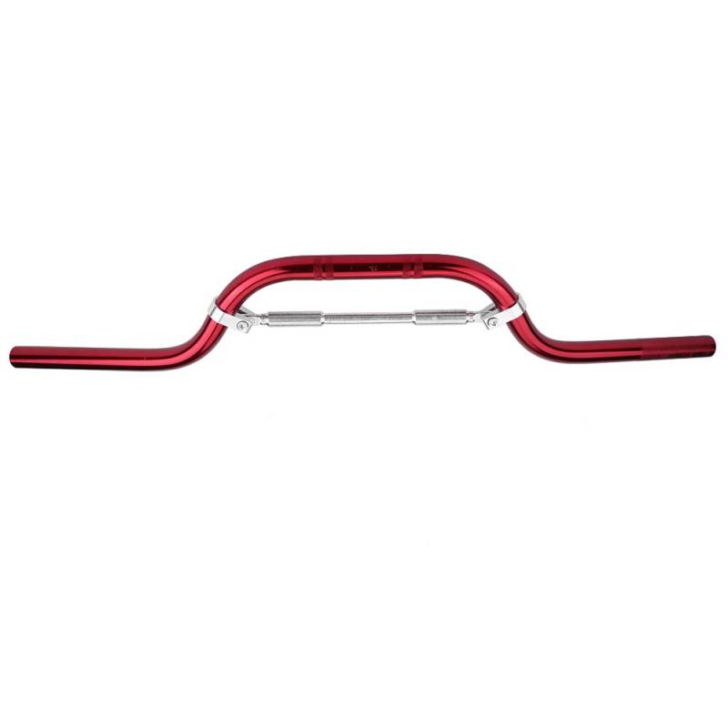 BOROCO Metalllenker Motorradlenker Drag Bar 7/8 Zoll 22 Mm für Pit Dirt Bike (Rot) von BOROCO