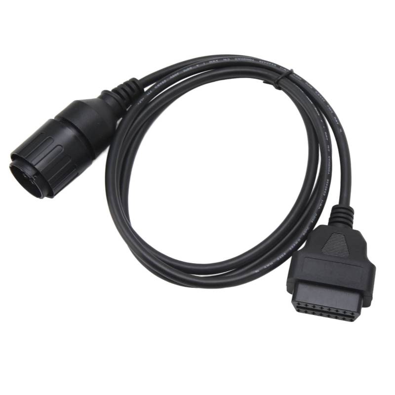 BOROCO Motorrad 10 Pin auf 16 Pin OBD2 Adapter Verlängerungskabel Diagnose Codierungswerkzeug Ersatz für F650 für D von BOROCO