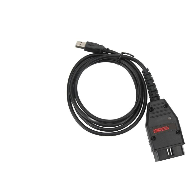 BOROCO OBD2-Diagnoseadapter, USB-Schnittstelle, Multifunktions-Hochleistungs-EOBD-ECU-Blinkkabel von BOROCO