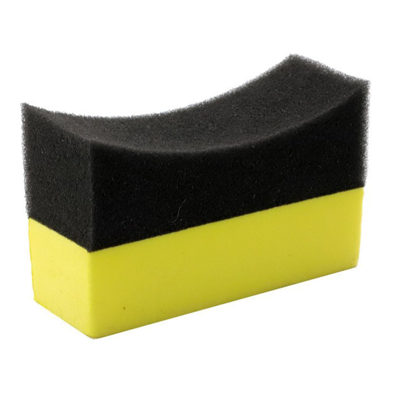 BOROCO Tire Dressing Applicator Pad Soft Scratch Gelb Schwarz Multifunktionale Wachs-Polierpads für die Automobilpflege von BOROCO