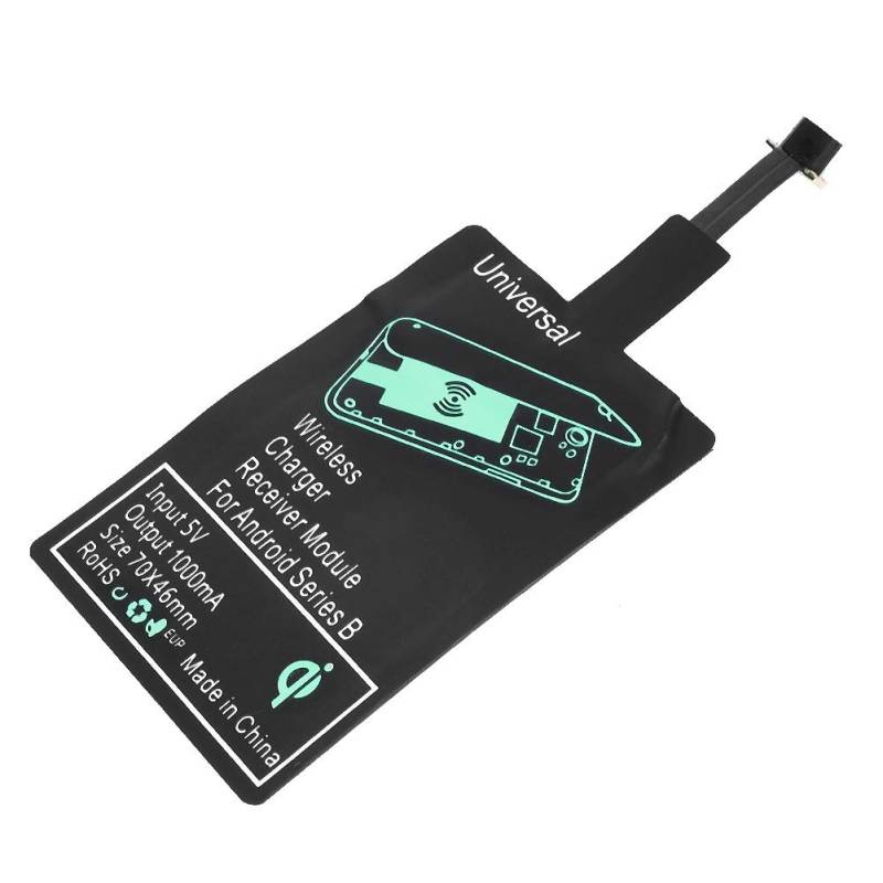 BOROCO Wireless Charging Receiver Patch-Modul-Adapter für Andr oid/Typ C/IOS-Mobiltelefone (Android-Reverse-Port) von BOROCO