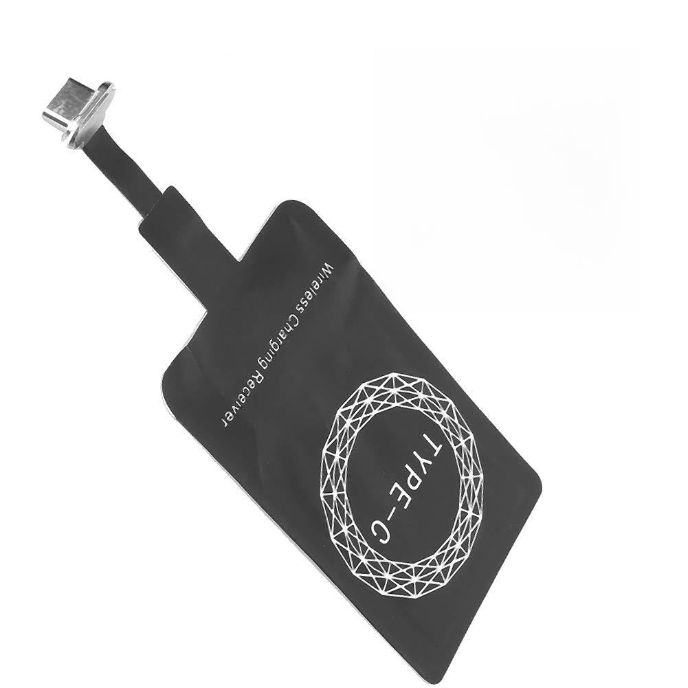 BOROCO Wireless Charging Receiver Patch-Modul-Adapter für Andr oid/Typ C/IOS-Mobiltelefone (TYPEC-Anschluss) von BOROCO