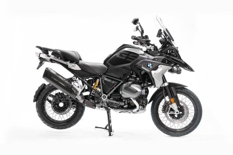 Sport Auspuff BOS Desert Fox BLACK EDITION für BMW R 1250 GS / Adventure Bj. 2018-2020 EURO-4 +ABE von BOS