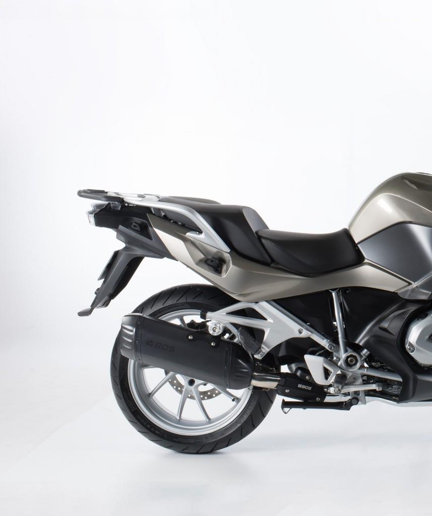 Sport Auspuff BOS Desert Fox BLACK Edition für BMW R 1200 RT Bj. 2017-2018 EURO-4 +ABE von BOS