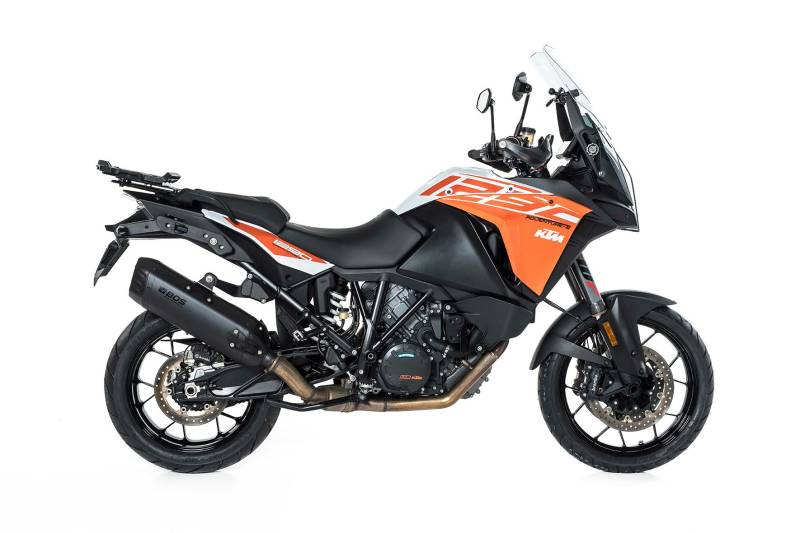 Sport Auspuff BOS Desert Fox Edition BLACK KTM 1290 Super Adventure R/S/T  Bj.2017-2020 EURO-4 +ABE von BOS