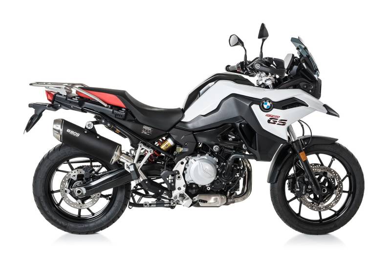 Sport Auspuff BOS Dune Fox EDITION BLACK für BMW F 750 / 850 GS / Adventure Bj. 2018-2020 EURO-4 +ABE von BOS