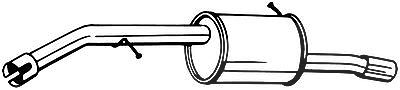 Bosal Endschalldämpfer [Hersteller-Nr. 135-249] für Citroën, Ds von BOSAL