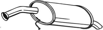 Bosal Endschalldämpfer [Hersteller-Nr. 169-217] für Kia von BOSAL