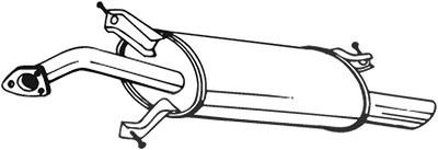 Bosal Endschalldämpfer [Hersteller-Nr. 235-215] für Volvo von BOSAL