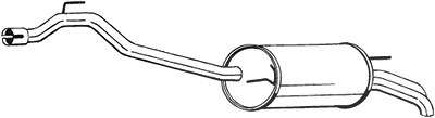 Bosal Endschalldämpfer [Hersteller-Nr. 283-469] für VW von BOSAL