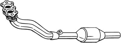 Bosal Katalysator [Hersteller-Nr. 099-827] für Audi, Seat, Skoda, VW von BOSAL