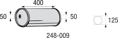 Bosal Mittelschalldämpfer, Universal [Hersteller-Nr. 248-009] von BOSAL