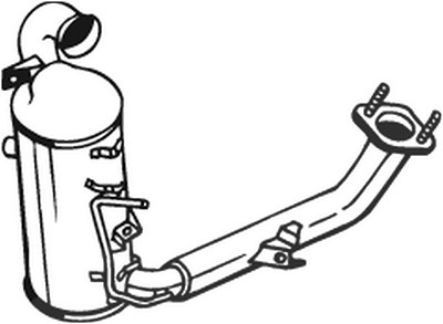 Bosal Ruß-/Partikelfilter, Abgasanlage [Hersteller-Nr. 095-215] für Ford, Mazda, Volvo von BOSAL