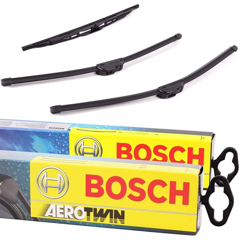 BOSCH Wischer vorne +hinten von BOSCH Bundle