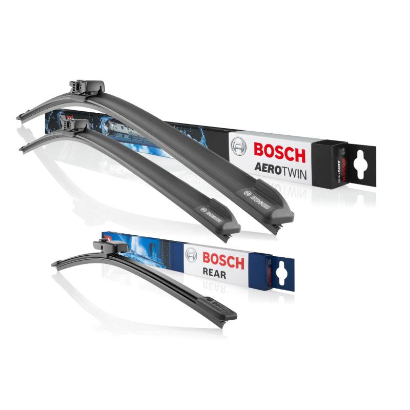 BOSCH Wischer vorne +hinten von BOSCH Bundle