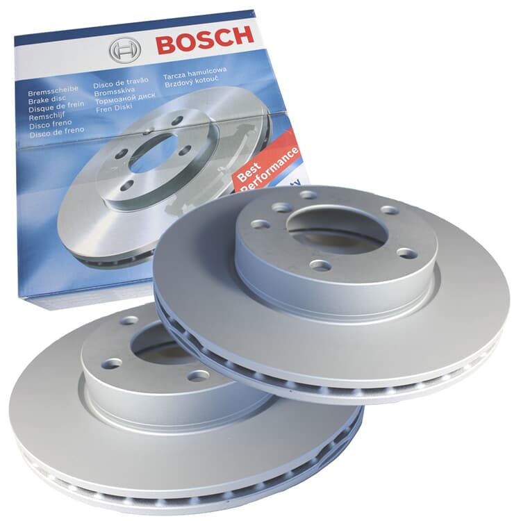 2 Bosch Bremsscheiben hinten BMW 1er 3er von BOSCH