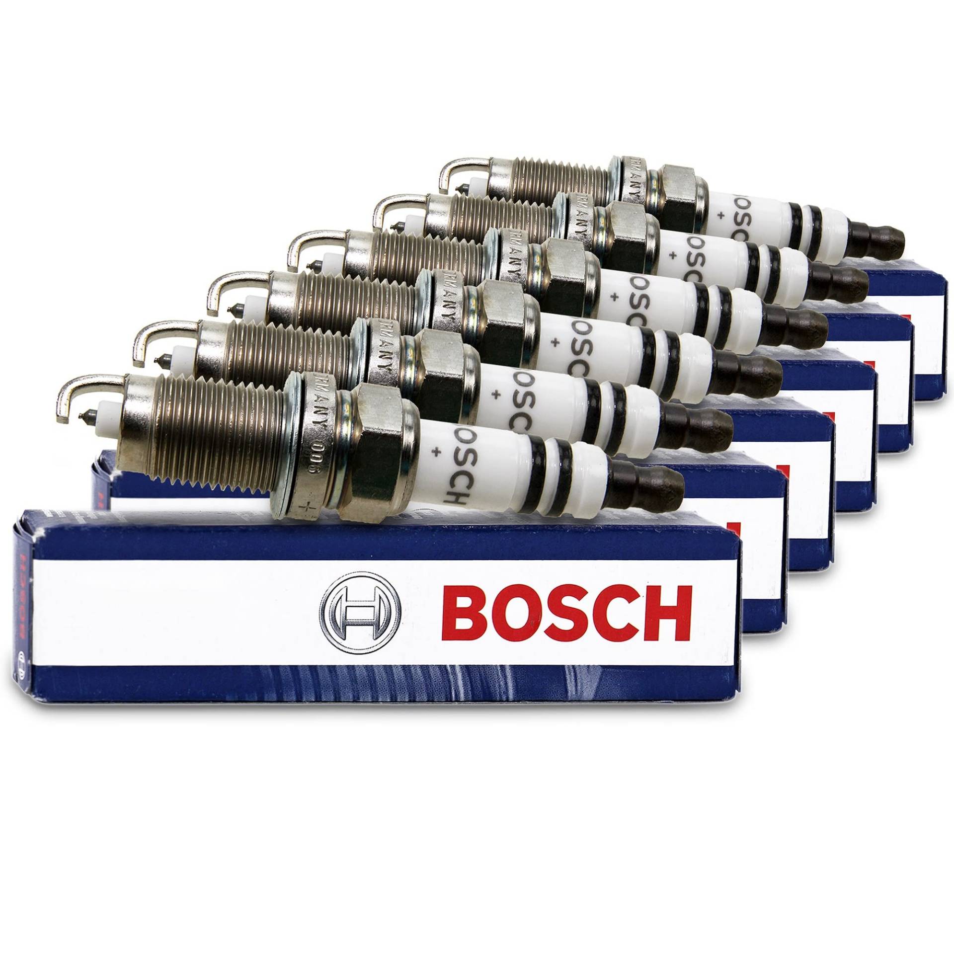 6x Original BOSCH Zündkerze Zündkerzen FR7HPP33+ von Bosch