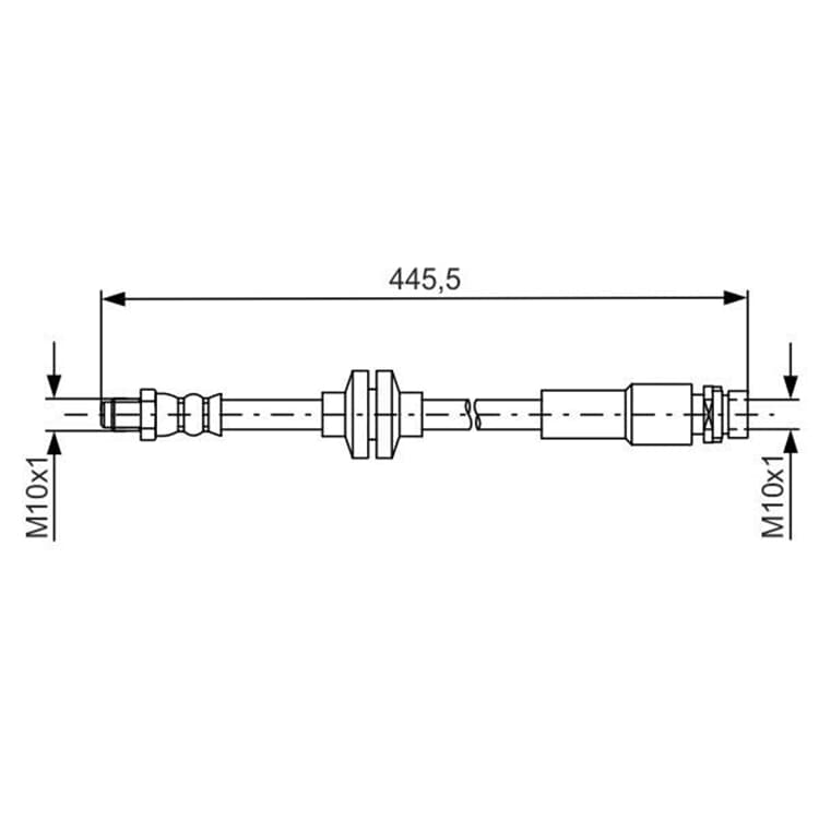 Bosch Bremsschlauch hinten Ford C-Max Focus Grand von BOSCH