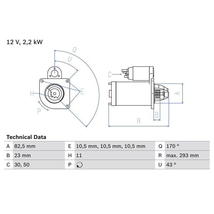 Bosch Starter von BOSCH