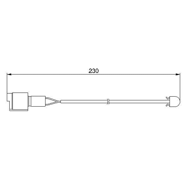 Bosch Warnkontakt f?r Bremsbel?ge BMW 5er 6er 7er 8er von BOSCH