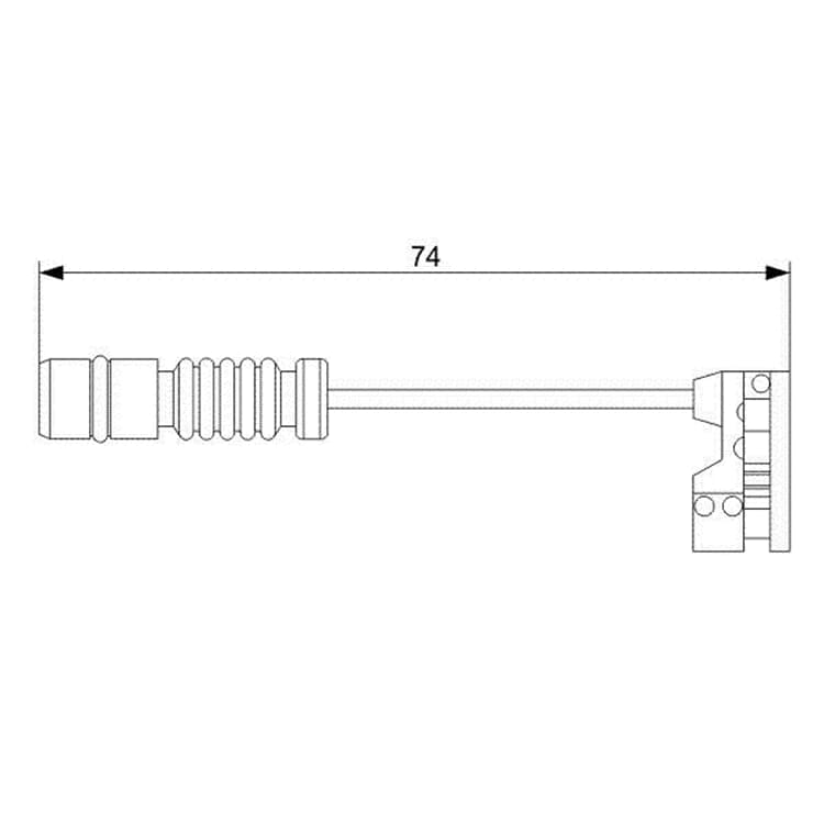 Bosch Warnkontakt f?r Bremsbel?ge Mercedes C-Klasse Clk E-Klasse Slk von BOSCH