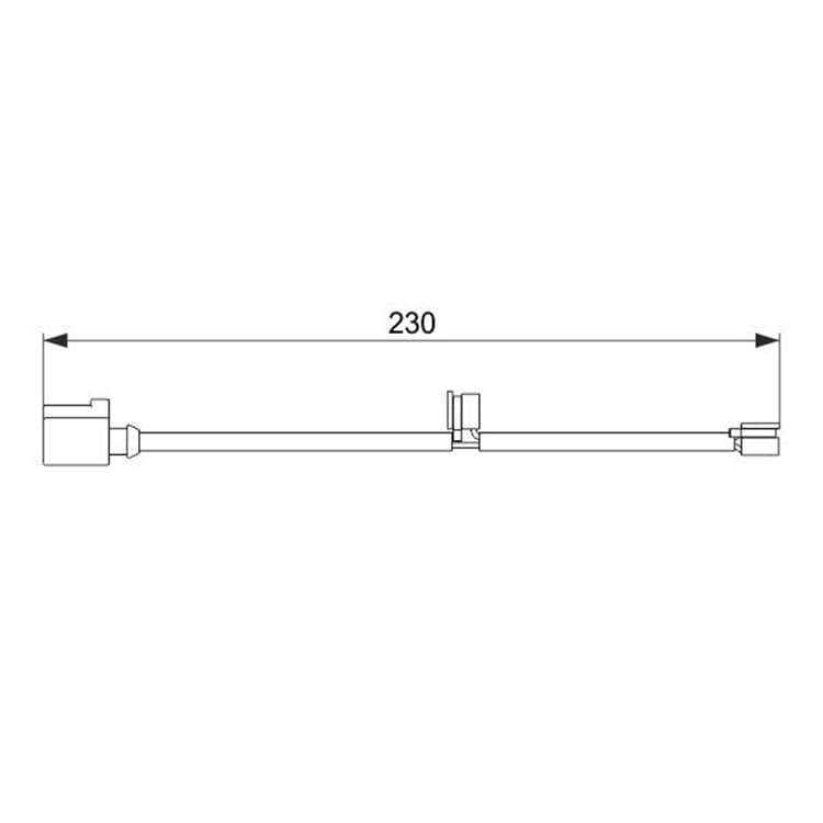 Bosch Warnkontakt f?r Bremsbel?ge Porsche Cayenne Panamera von BOSCH