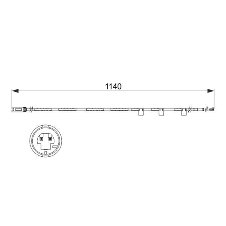 Bosch Warnkontakt f?r Bremsbel?ge Mini von BOSCH