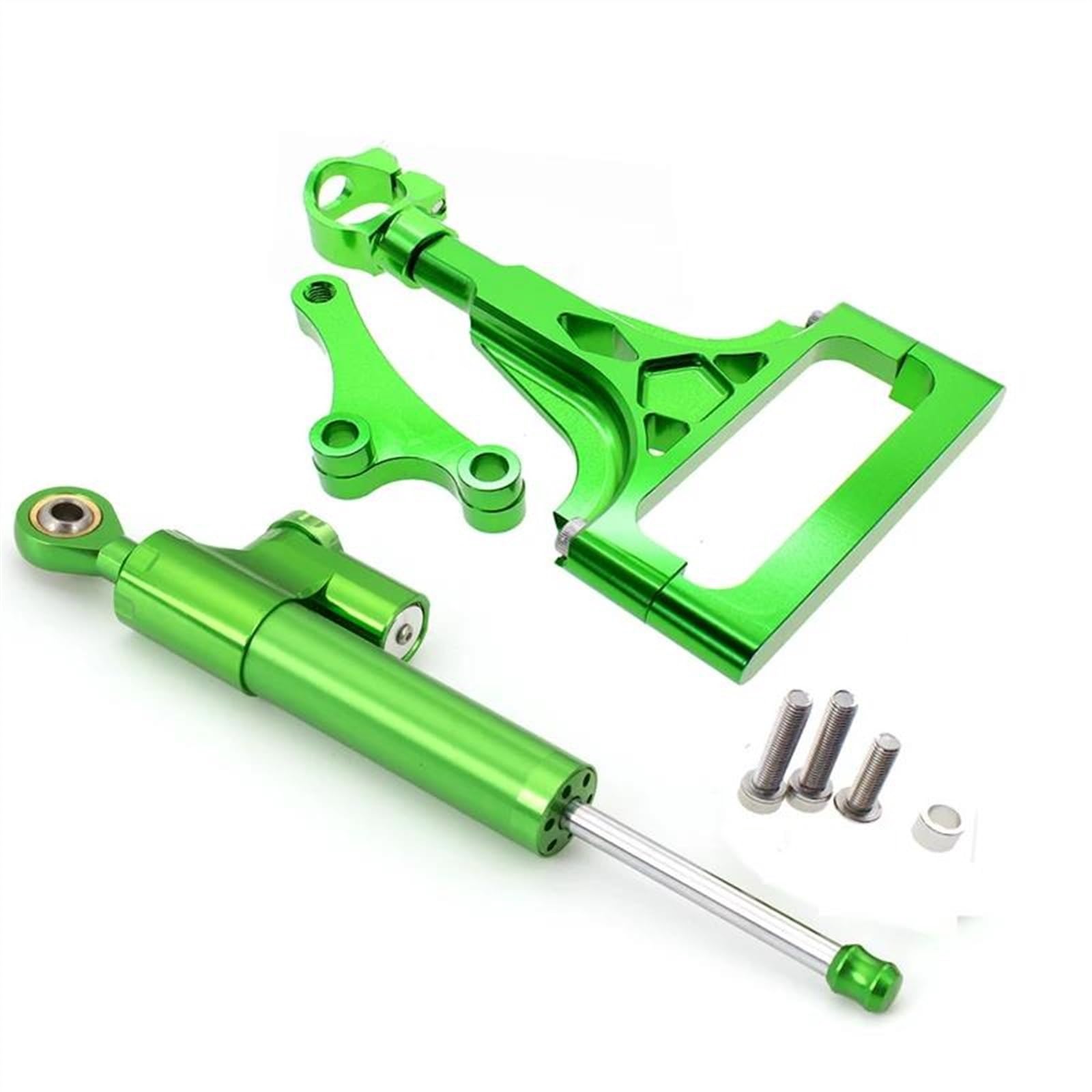 FÜR K┐awasaki Z1000 2003 2004 2005 2006 2007 2008 2009 CNC Lenkungsdämpfer Stabilisator Stoßdämpfer Halterung Montageunterstützungssatz Motorrad Lenkungsdämpfer(E) von BOSDF