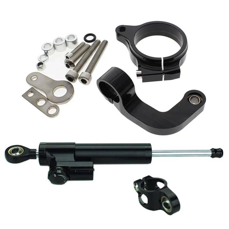 Für B┐MW R1200 CL GS 2013-2018 2017 2016 2015 2014 Motorrad Aluminium Lenkung Stabilisieren Dämpfer Halterung Unterstützung Montage Kit Motorrad Lenkungsdämpfer(B) von BOSDF