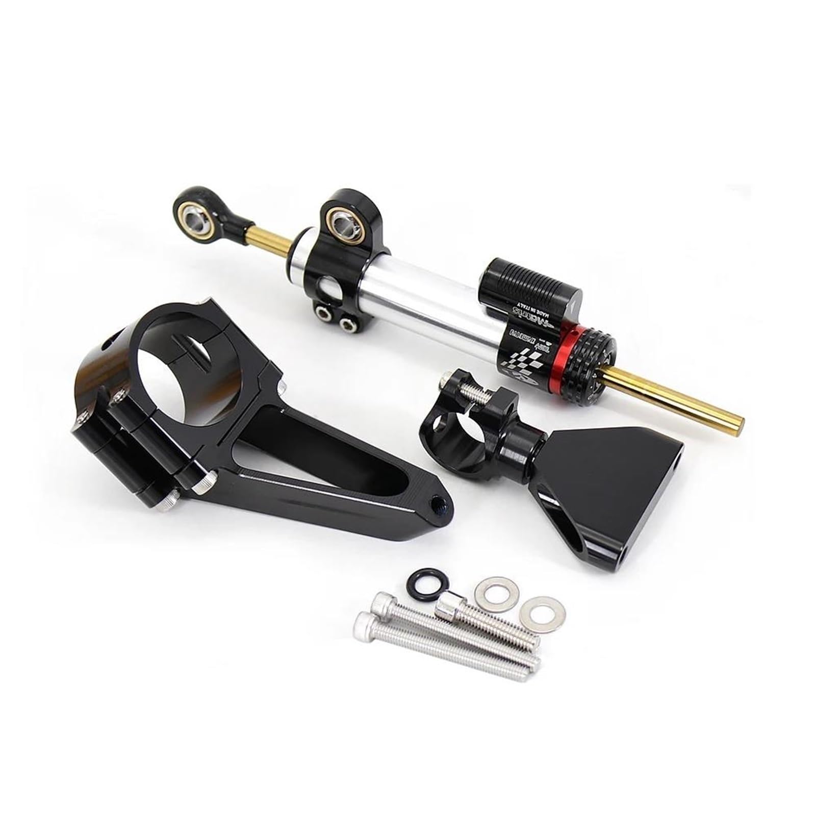 Für H┐ONDA CBR600 Motorrad Lenkungsdämpfer Stabilisator Halterung Montagesatz Unterstützung F4i CBR 600 1999-2007 Motorrad Lenkungsdämpfer(D) von BOSDF