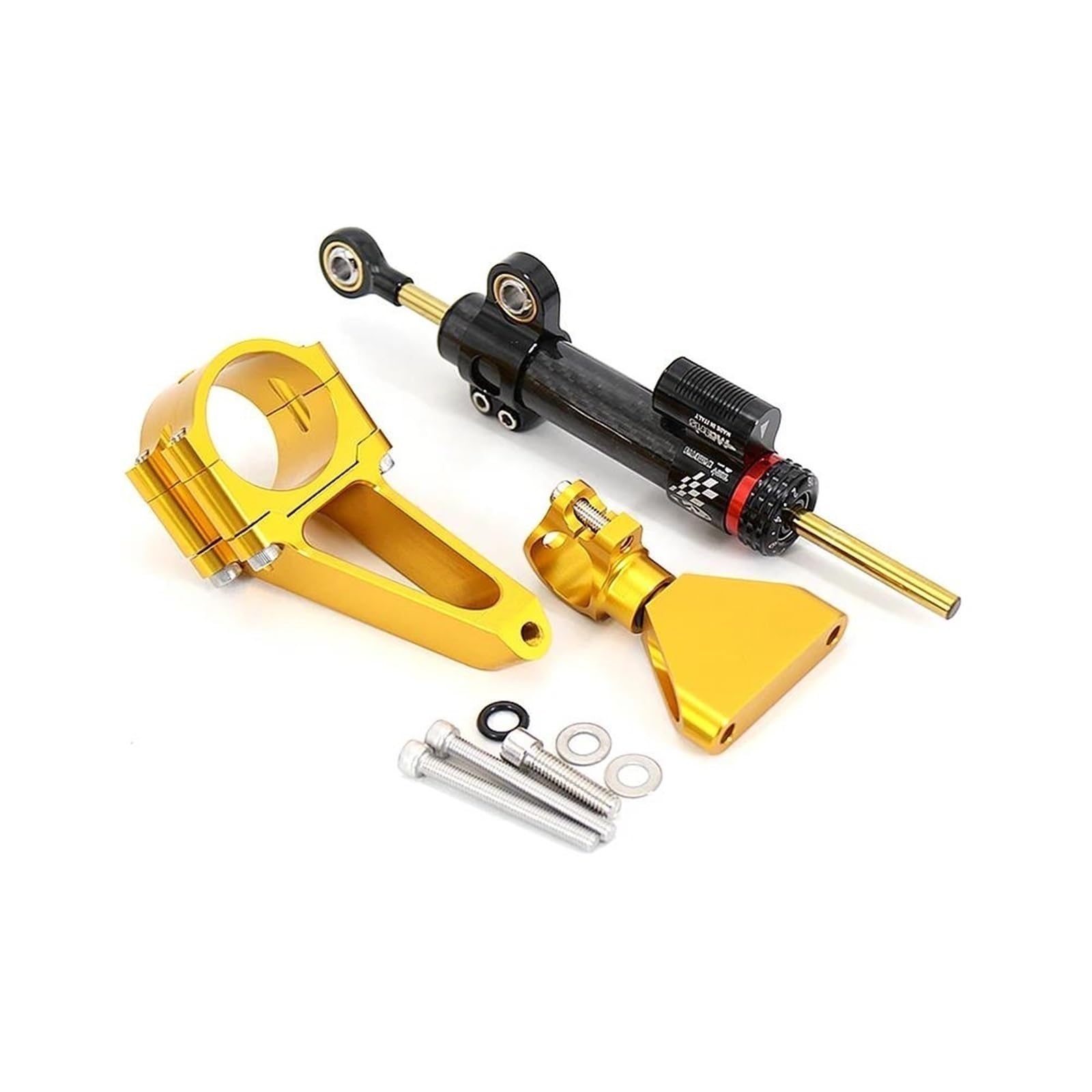 Für H┐ONDA CBR600 Motorrad Lenkungsdämpfer Stabilisator Halterung Montagesatz Unterstützung F4i CBR 600 1999-2007 Motorrad Lenkungsdämpfer(G) von BOSDF