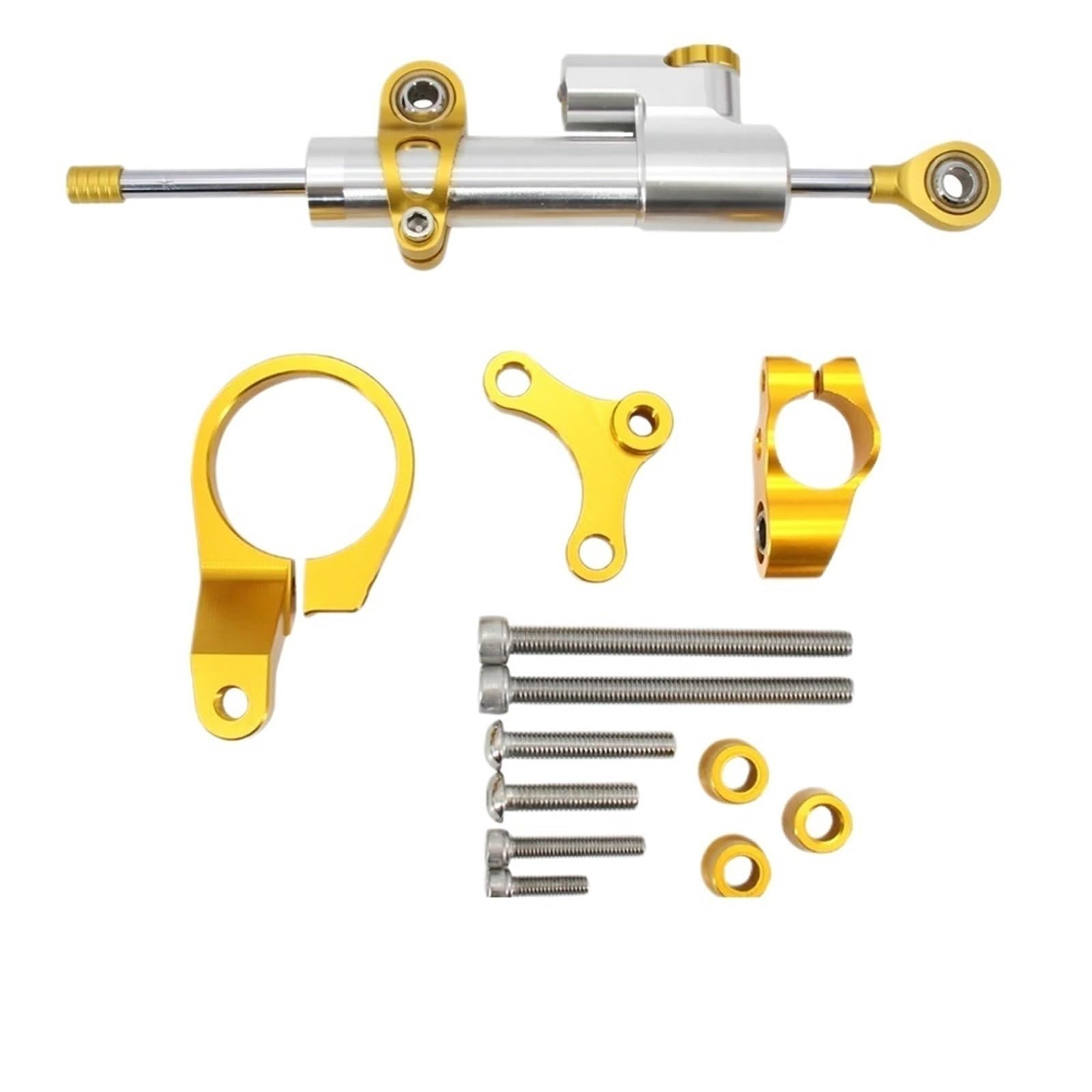 Für H┐ONDA CBR650R c┐br 650r mechanische Vibrationsdämpfung Stoßdämpfer Motorrad Lenkstabilisator Dämpfer Halterung Montagesatz Motorrad Lenkungsdämpfer(A) von BOSDF