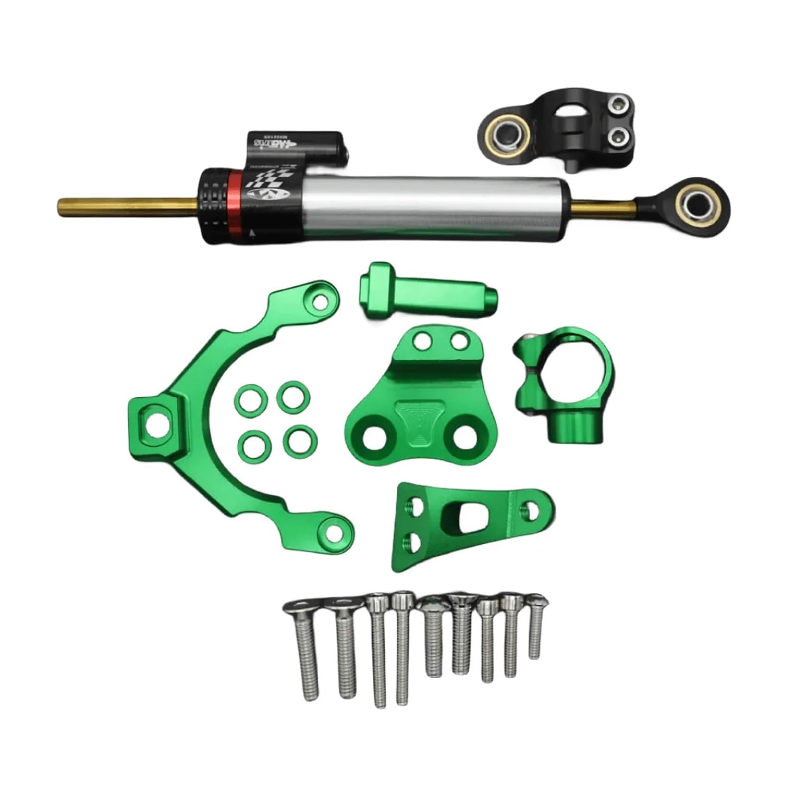 Für K┐AWASAKI Z900 Z 900 2017-2019 2018 Lenkungsdämpferhalterung Stabilisator Linearmontage-Unterstützungssatz Motorrad Motorrad Lenkungsdämpfer(B) von BOSDF