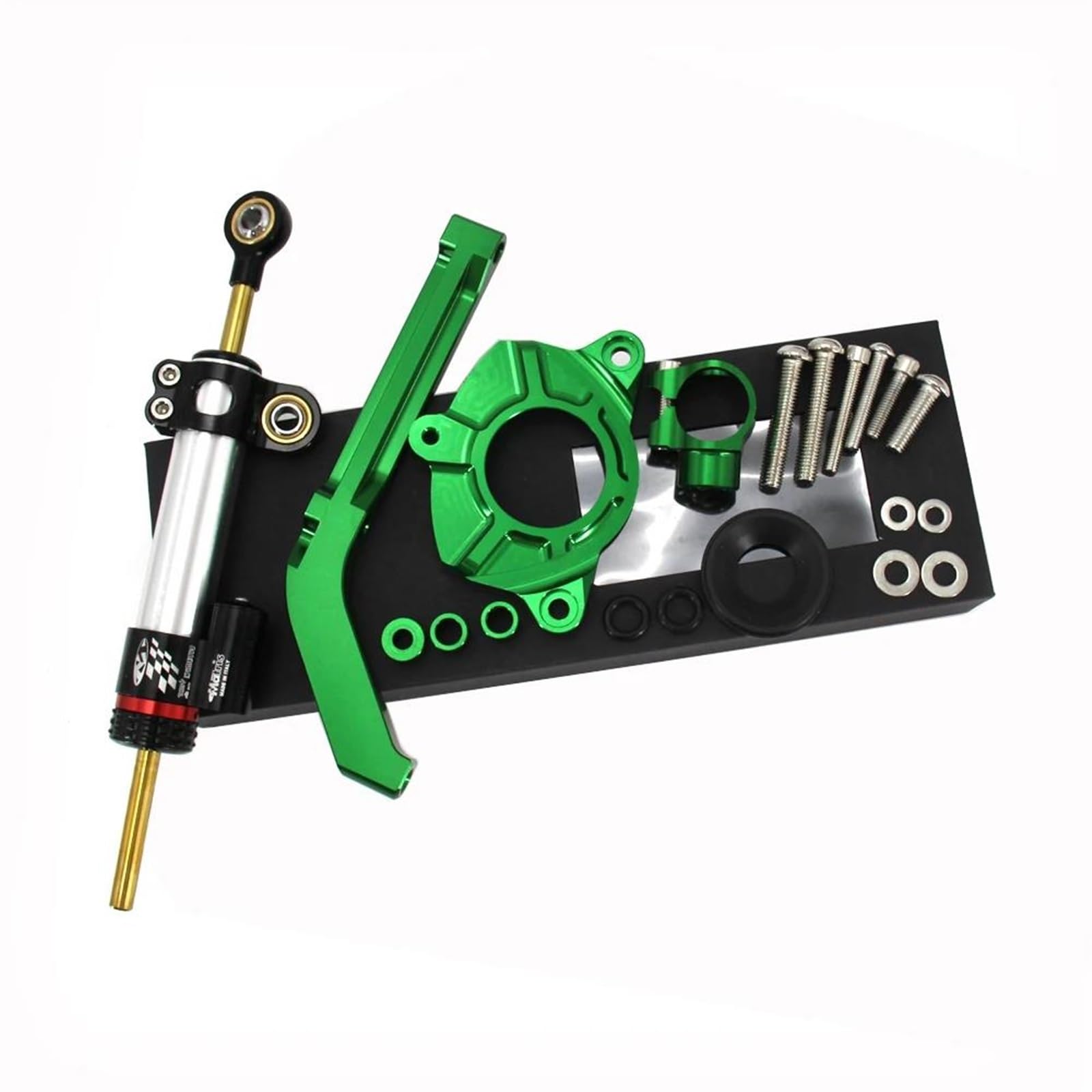 Für K┐awasaki Z1000 2014 2015 2016 2017 Z1000 Z1000 Motorrad Lenkungsdämpfer Stabilisator Halterung Montage Motorrad Lenkungsdämpfer(Green) von BOSDF