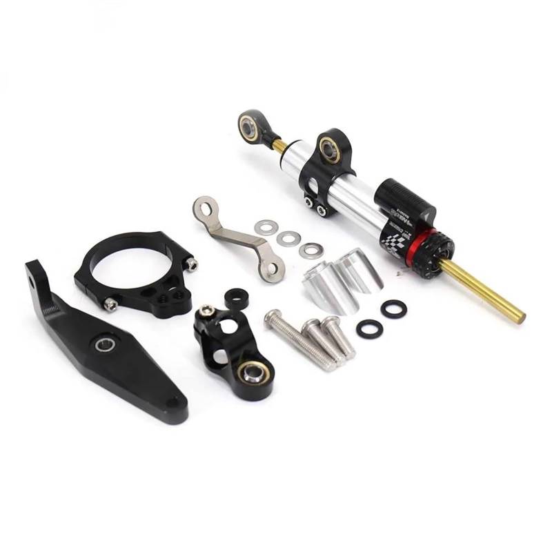 Für Y┐AMAHA MT09 MT09 SP MT09 MT09 SP 2021 2022 2023 Motorräder Zubehör Lenkung Stabilisieren Dämpfer Halterung Montage Kit Motorrad Lenkungsdämpfer(O) von BOSDF