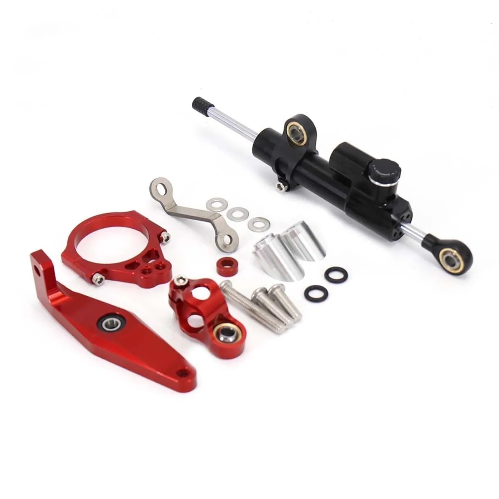 Für Y┐AMAHA MT09 Mt09 SP MT09 MT09 SP 2021 2022 2023 Motorräder Zubehör Lenkung Stabilisieren Dämpfer Halterung Montage Kit Motorrad Lenkungsdämpfer(A) von BOSDF