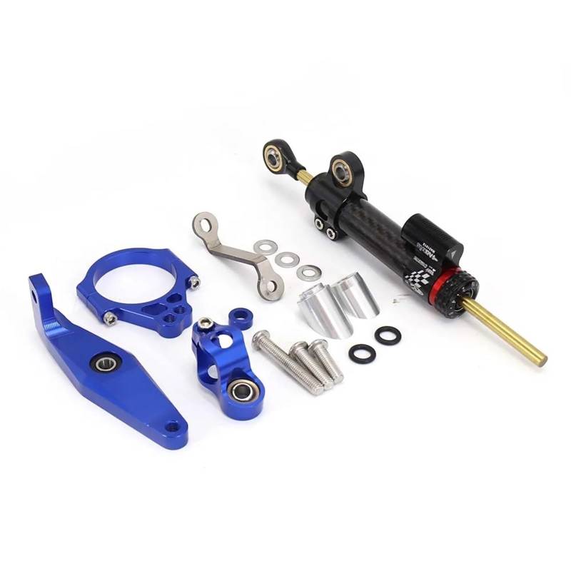 Für Y┐AMAHA MT09 Mt09 SP MT09 MT09 SP 2021 2022 2023 Motorräder Zubehör Lenkung Stabilisieren Dämpfer Halterung Montage Kit Motorrad Lenkungsdämpfer(L) von BOSDF