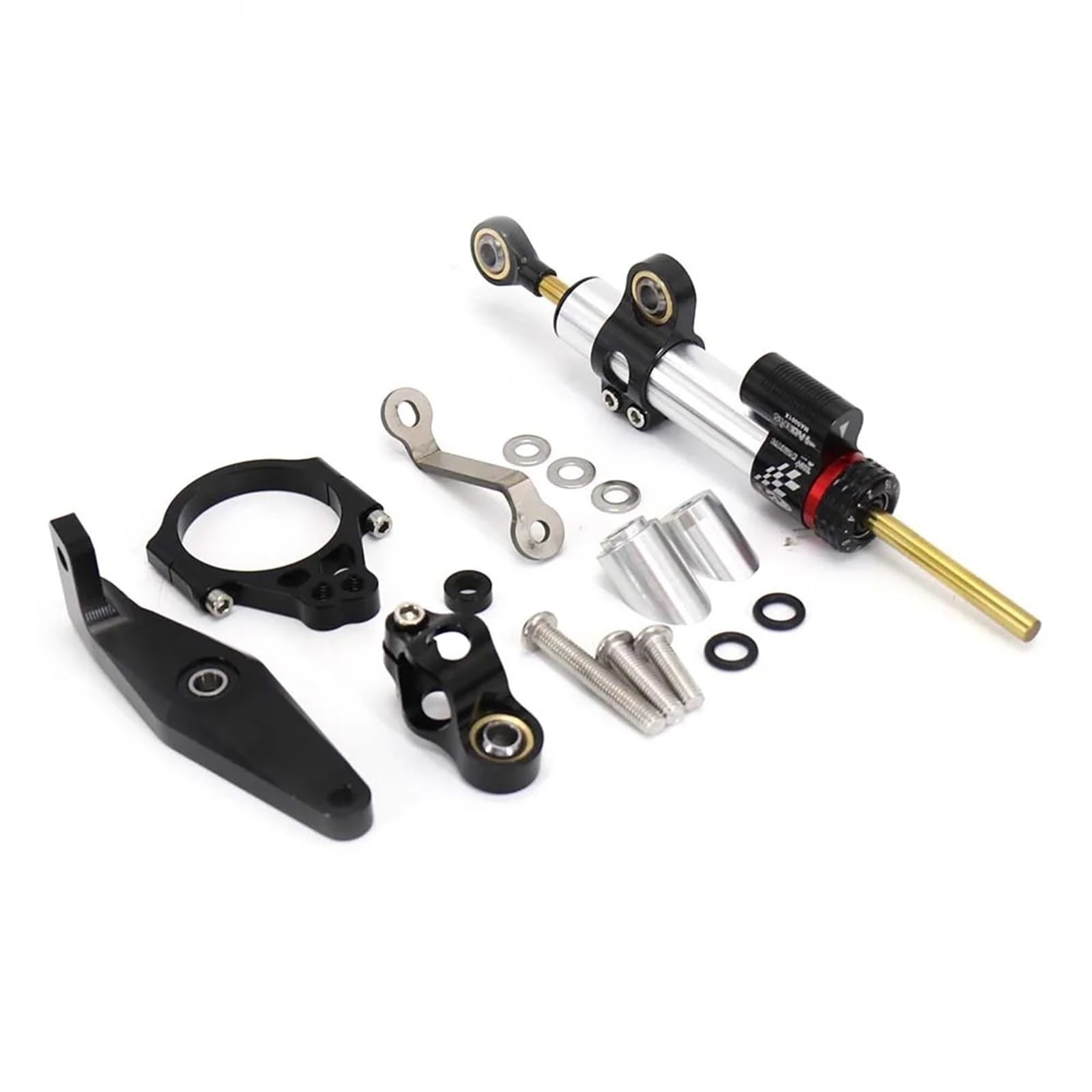 Für Y┐AMAHA MT09 Mt09 SP MT09 MT09 SP 2021 2022 2023 Motorräder Zubehör Lenkung Stabilisieren Dämpfer Halterung Montage Kit Motorrad Lenkungsdämpfer(O) von BOSDF